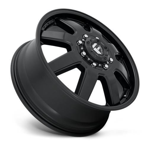 Fuel 1PC D436 Maverick 20-Inch Satin Black Dually Wheel, 8.25-Inch Width, 8x200 Bolt Pattern, +122 mm Offset