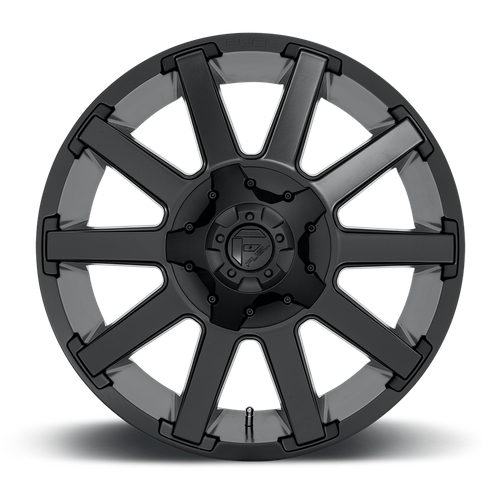 Fuel 1PC D437 Contra 20x9 Satin Black Wheel, 8x6.5 Bolt Pattern, +20mm Offset