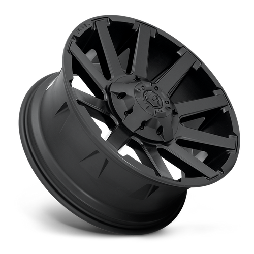 Fuel 1PC D437 Contra 20x10 Satin Black Wheel, 8x6.5 Bolt Pattern, -18mm Offset