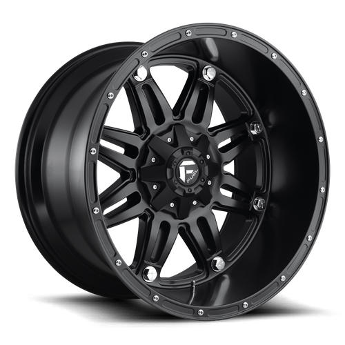 Fuel 1PC D531 Hostage 18x9 Matte Black Wheel, 6x135/6x139.7 Bolt Pattern, -12 Offset