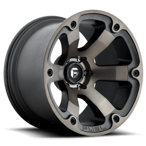 Fuel 1PC D564 Beast 20x9 Wheel, 6x5.5 Bolt Pattern, Matte Black Double Dark Tint, +1 Offset