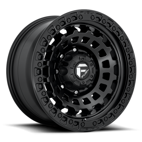 Fuel 1PC D633 Zephyr 18x9 Matte Black Wheel, 6x5.5 Bolt Pattern, -12 Offset
