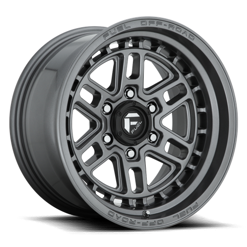 Fuel 1PC D668 Nitro 17x9 Matte Gunmetal Wheel, 6x5.5 Bolt Pattern, -12 Offset