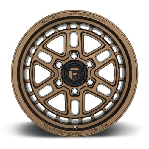 Fuel 1PC D669 Nitro 17x9 Matte Bronze Wheel, 6x5.5 Bolt Pattern, -12 Offset
