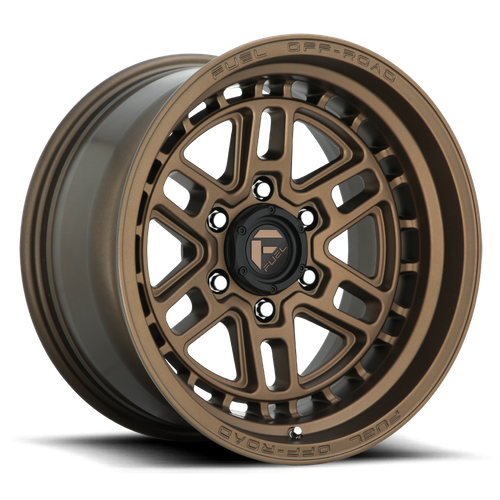 Fuel 1PC D669 Nitro 17x9 Matte Bronze Wheel, 6x5.5 Bolt Pattern, -12 Offset