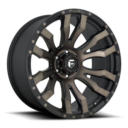Fuel 1PC D674 Blitz 20x9 Wheel, 8x170 Bolt Pattern, +20 Offset, Matte Black Double Dark Tint