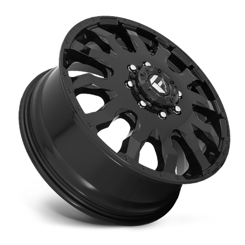 Fuel 1PC D675 Blitz 20-Inch Gloss Black DRW Wheel, 8x200 Bolt Pattern, +105 Offset