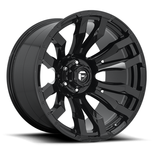 Fuel 1PC D675 Blitz Gloss Black 20-Inch Wheel, 5x5.0 Bolt Pattern, +1mm Offset