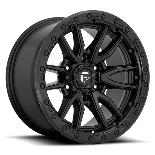 Fuel 1PC D679 Rebel 22x12 Matte Black Wheel, 6x135 Bolt Pattern