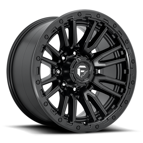Fuel 1PC D679 Rebel 22x10 Matte Black Wheel, 8x6.5 Bolt Pattern, -18 Offset