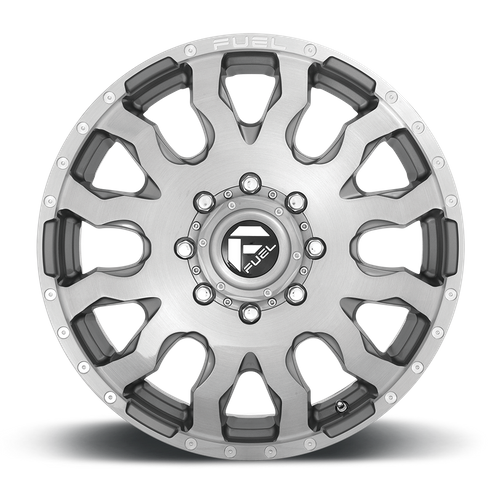 Fuel 1PC D693 BLITZ DRW 20-Inch Platinum Wheel, 8x200 Bolt Pattern, +105 Offset