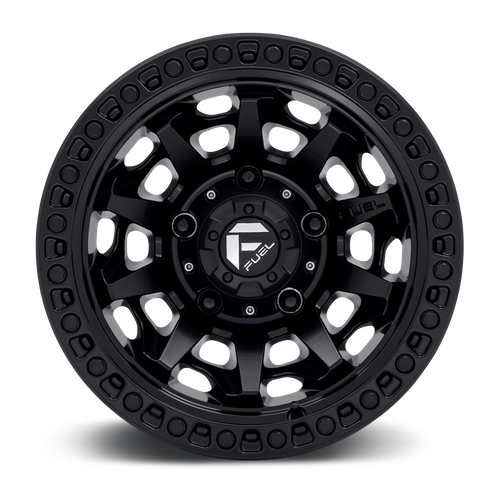 Fuel 1PC D694 COVERT 15x8 Matte Black Wheel, 5x4.5 Bolt Pattern, -19 Offset