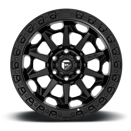 Fuel 1PC D694 COVERT 20x9 Matte Black Wheel, 5x127 Bolt Pattern, +1 Offset