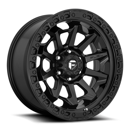Fuel 1PC D694 COVERT 20x9 Matte Black Wheel, 5x127 Bolt Pattern, +1 Offset