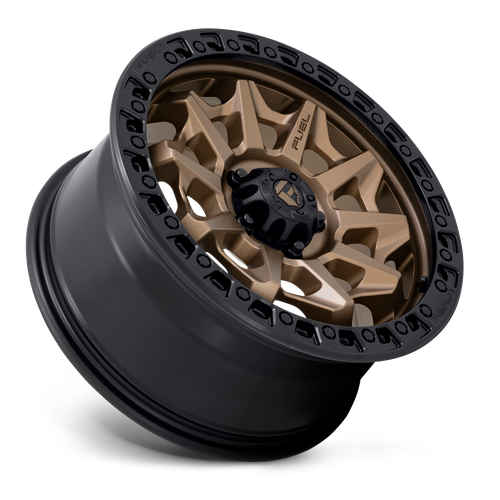 Fuel 1PC D696 Covert 18x9 Wheel, 5x5.0 Bolt Pattern, -12 Offset, Matte Bronze