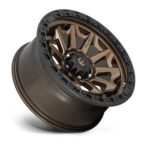Fuel 1PC D696 Covert 20x10 Wheel, 5x5.0 Bolt Pattern, -18 Offset, Matte Bronze