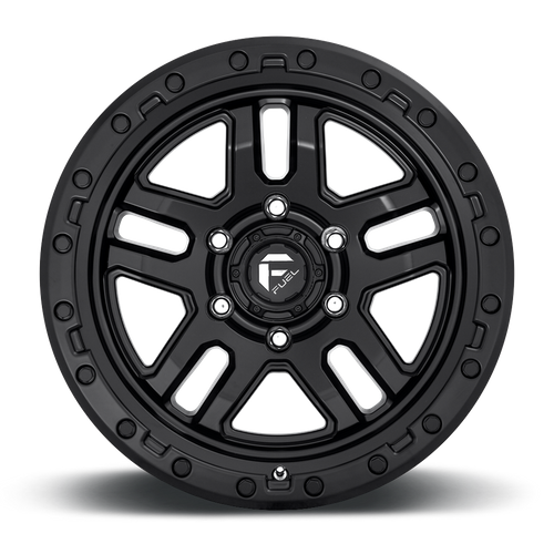 Fuel 1PC D700 Ammo 17x9 Matte Black Wheel, 5x5.0 Bolt Pattern, +1 Offset