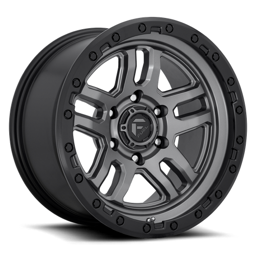 Fuel 1PC D701 Ammo 20x9 Matte Gunmetal Black Bead Ring Wheel