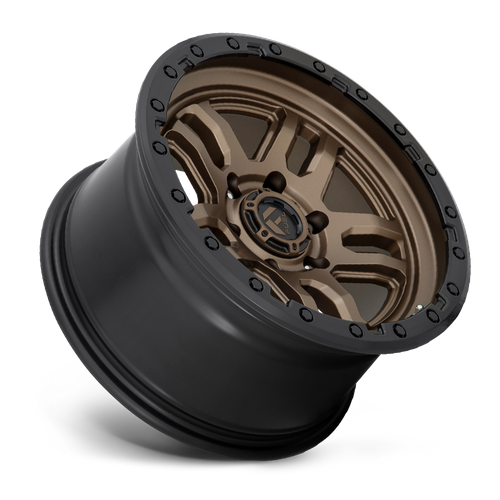 Fuel 1PC D702 Ammo 18x9 Matte Bronze Wheel with Black Bead Ring, 6x139.7, +20 Offset