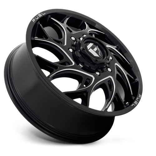 Fuel 1PC D741 Runner 20x8.25 Gloss Black Milled Wheel, 8x210 Bolt Pattern, +105 Offset