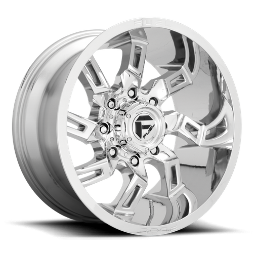 Fuel 1PC D746 Lockdown Chrome Wheel, 20x9, 8x170 Bolt Pattern, 1-Inch Offset