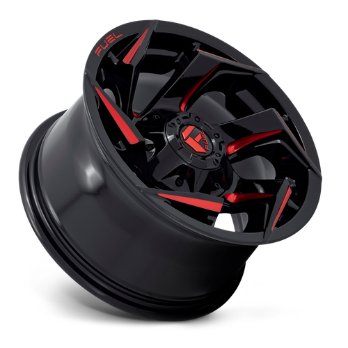 Fuel 1PC D755 Reaction 15x8 Wheel, 5x4.5/5x4.75 Bolt Pattern, -18mm Offset