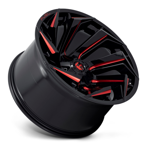 Fuel 1PC D755 Reaction 22x10 Wheel, 6x135/6x139.7 Bolt Pattern, -18mm Offset