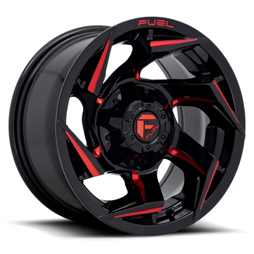 Fuel 1PC D755 Reaction 15x8 Wheel, 5x4.5/5x4.75 Bolt Pattern, -18mm Offset