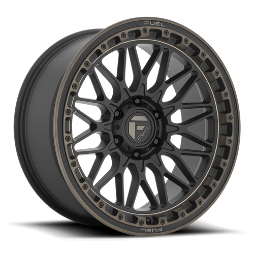 Fuel 1PC D759 Trigger 17x9 Matte Black Double Dark Tint Wheel, 6x5.5