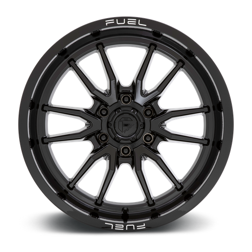 Fuel 1PC D760 Clash Gloss Black 20-Inch Wheel, 8x180 Bolt Pattern, +20 Offset