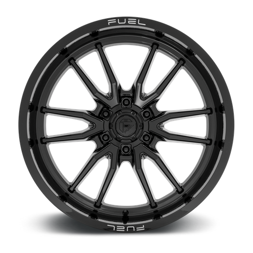 Fuel 1PC D760 Clash 22x10 Gloss Black Wheel, 6x135 Bolt Pattern, -18mm Offset