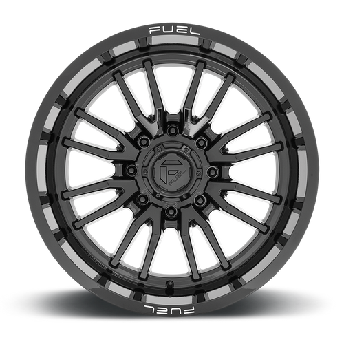 Fuel 1PC D760 Clash 22x12 Gloss Black Wheel, 8x170 Bolt Pattern, -44mm Offset