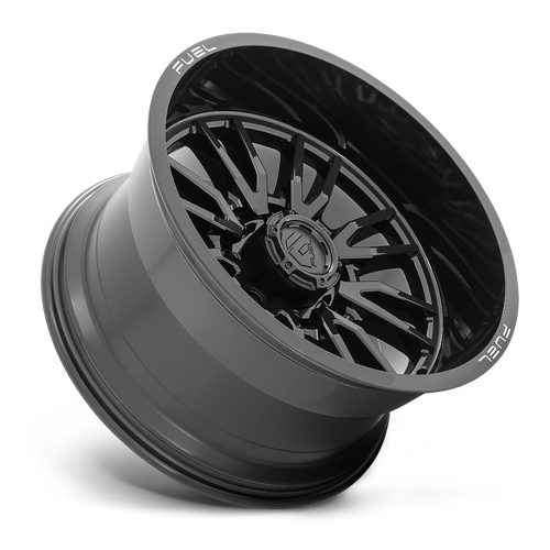 Fuel 1PC D760 Clash 22x12 Gloss Black Wheel, 8x170 Bolt Pattern, -44mm Offset