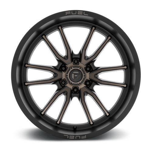 Fuel 1PC D762 Clash 22x10 Wheel, 6x5.5 Bolt Pattern, Matte Black Double Dark Tint
