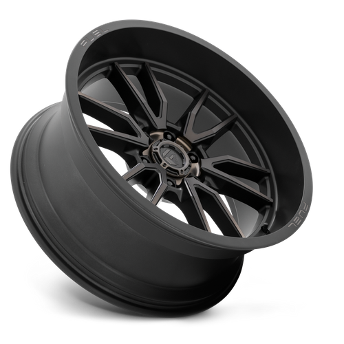 Fuel 1PC D762 Clash 22x10 Wheel, 6x5.5 Bolt Pattern, Matte Black Double Dark Tint