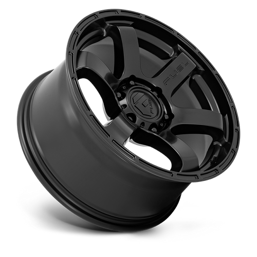 Fuel 1PC D766 Rush 18x9 Satin Black Wheel, 6x120 Bolt Pattern, 20mm Offset
