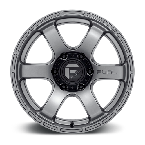 Fuel 1PC D767 Rush 17x9 Matte Gunmetal Wheel, 6x5.5 Bolt Pattern