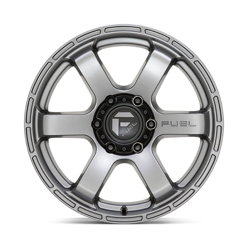 Fuel 1PC D767 Rush 18x9 Matte Gunmetal Wheel, 6x135 Bolt Pattern