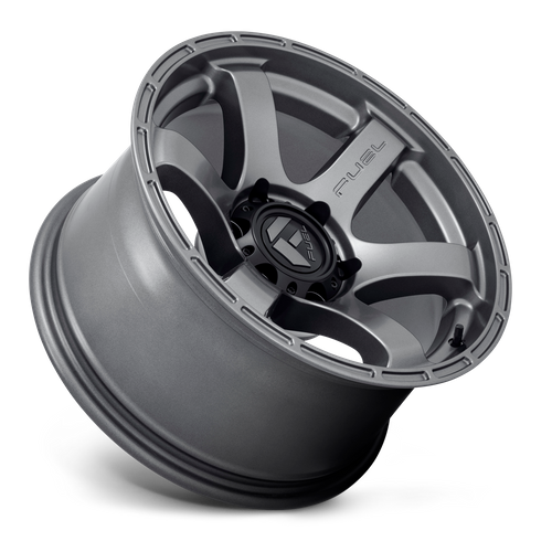Fuel 1PC D767 Rush 17x9 Matte Gunmetal Wheel, 6x5.5 Bolt Pattern