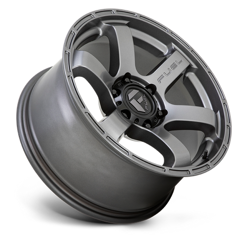 Fuel 1PC D767 Rush 18x9 Matte Gunmetal Wheel, 6x135 Bolt Pattern