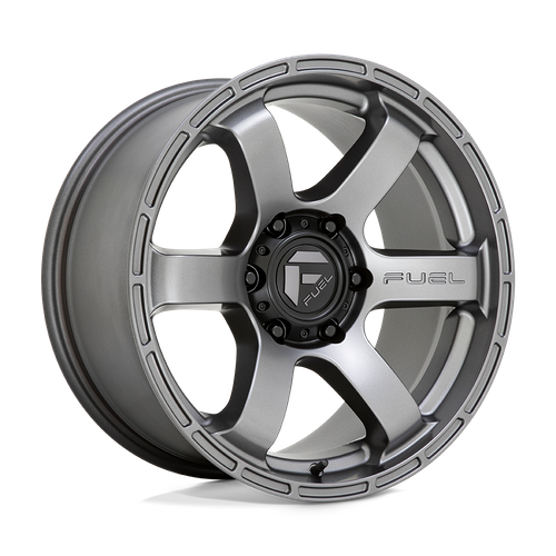Fuel 1PC D767 RUSH 18x9 Matte Gunmetal Wheel, 6x120 Bolt Pattern, 20mm Offset