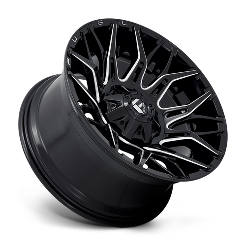 Fuel 1PC D769 Twitch Gloss Black Milled 20x10 Wheel