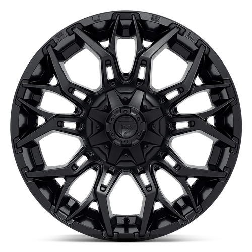 Fuel 1PC D772 Twitch 22x10 8x180 Blackout Wheel, -18mm Offset