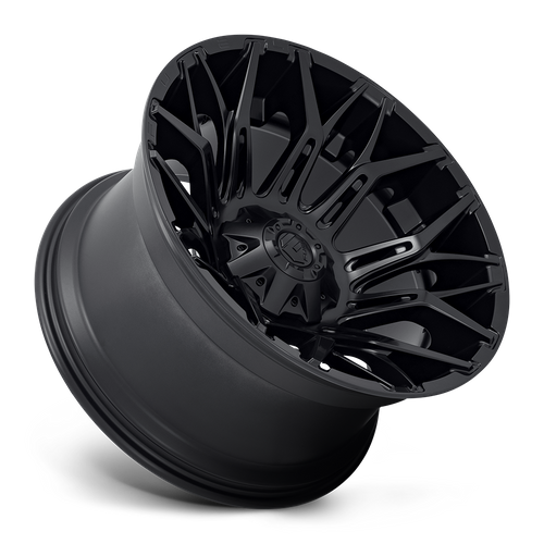 Fuel 1PC D772 Twitch 22x12 Blackout Wheel, 5x4.5/5x5 Bolt Pattern, -44mm Offset