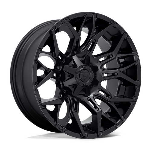 Fuel 1PC D772 Twitch 22x10 8x180 Blackout Wheel, -18mm Offset