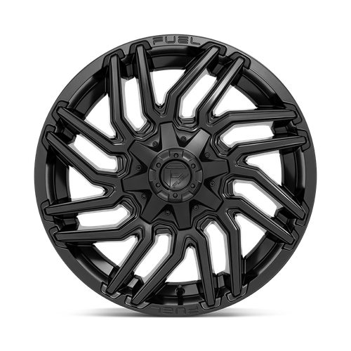 Fuel 1PC D775 Typhoon 22x12 Matte Black Wheel, 6x135/6x139.7, -44mm Offset