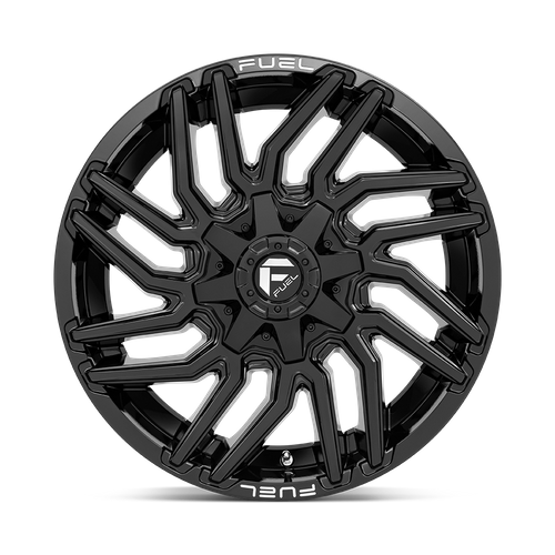 Fuel 1PC D776 Typhoon 20x9 Gloss Black Wheel, 8x180 Bolt Pattern