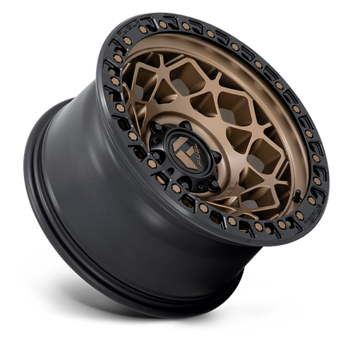 Fuel 1PC D785 Unit 17x9 Wheel, 6x5.5 Bolt Pattern, Bronze with Matte Black Ring