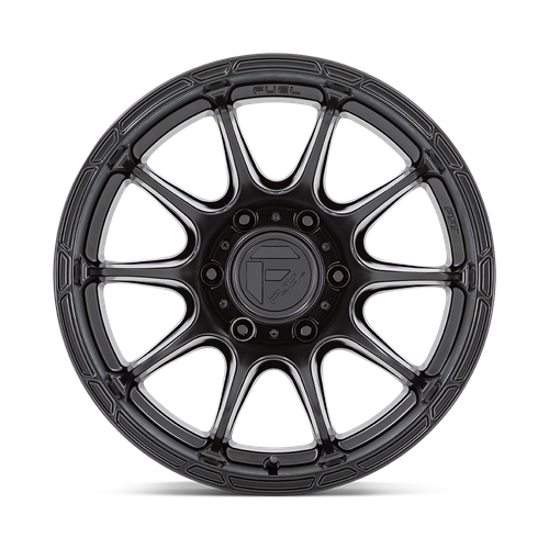 Fuel 1PC D791 Variant 17x9 Matte Black Wheel, 5x127 Bolt Pattern, 1mm Offset