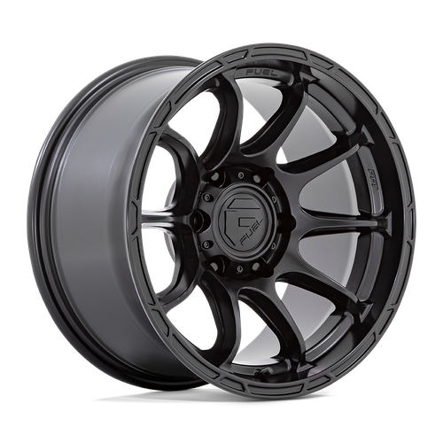 Fuel 1PC D791 Variant 17x9 Matte Black Wheel, 5x127 Bolt Pattern, 1mm Offset